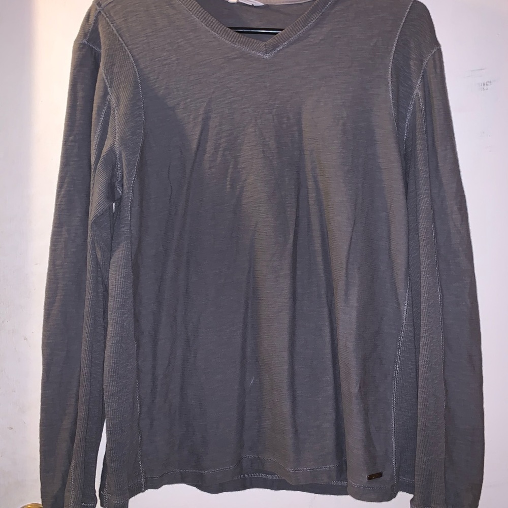 Grey Calvin Klein Long Sleeve